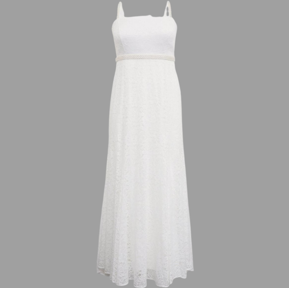 NWT Torrid Ivory Lace Mermaid Formal Gown....Size: 16, Color: Ivory